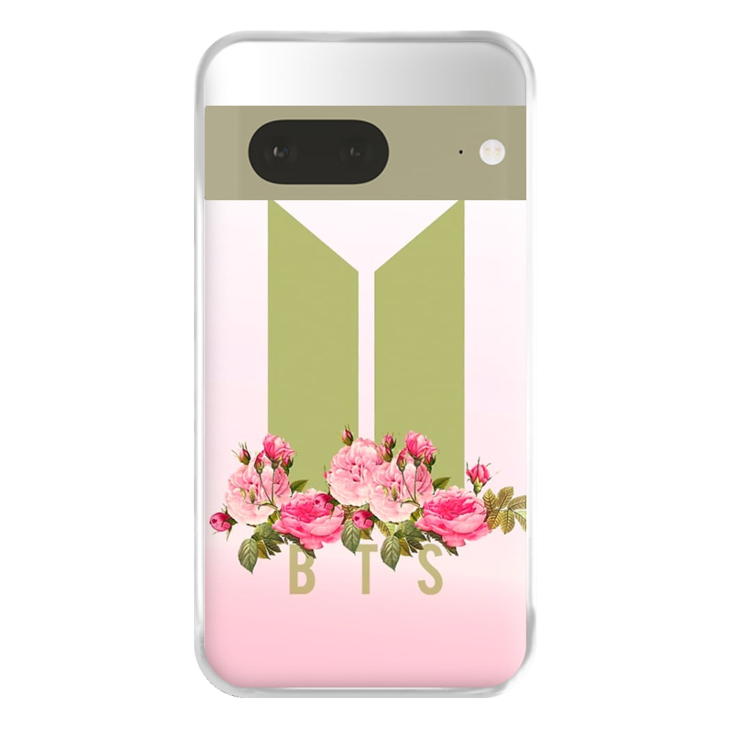 Pink Ombre K-Pop Band Logo Phone Case for Google Pixel 7a