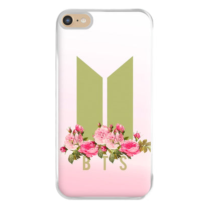 Pink Ombre K-Pop Band Logo Phone Case for iPhone 6 Plus / 7 Plus / 8 Plus