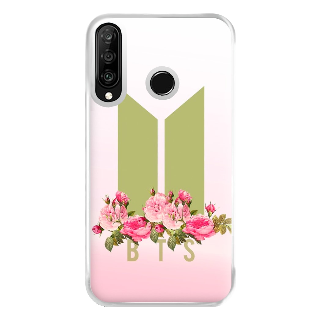 Pink Ombre K-Pop Band Logo Phone Case for Huawei P30 Lite