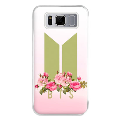 Pink Ombre K-Pop Band Logo Phone Case for Galaxy S8 Plus