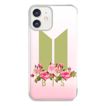 Pink Ombre K-Pop Band Logo Phone Case for iPhone 11