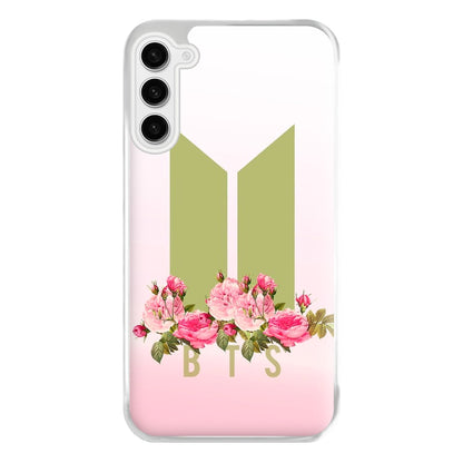 Pink Ombre K-Pop Band Logo Phone Case for Galaxy S23FE