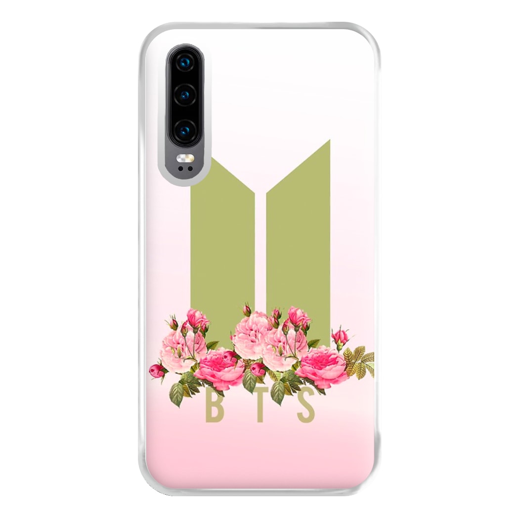 Pink Ombre K-Pop Band Logo Phone Case for Huawei P30