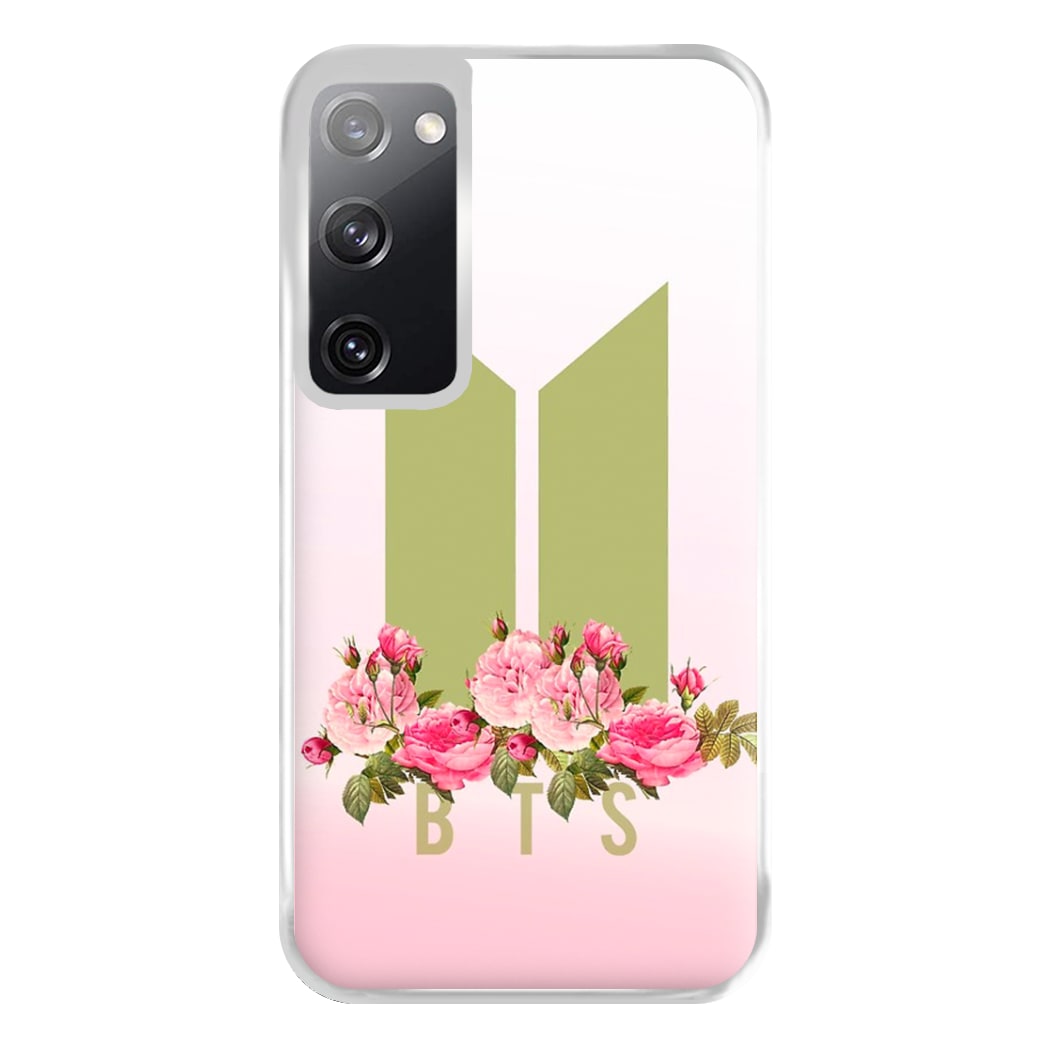 Pink Ombre K-Pop Band Logo Phone Case for Galaxy S20