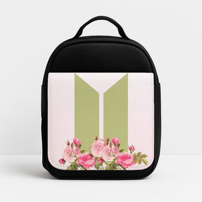 Pink Ombre K-Pop Band Logo Insulated Lunchbox
