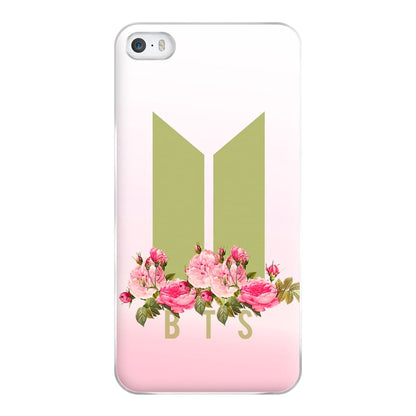 Pink Ombre K-Pop Band Logo Phone Case for iPhone 5 / 5s / SE 2016