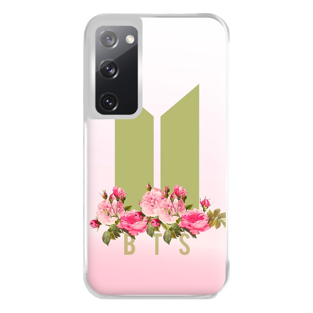 Pink Ombre K-Pop Band Logo Phone Case for Galaxy S20FE