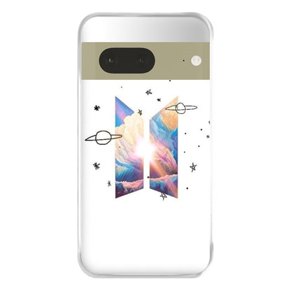 Space K-Pop Band Logo Phone Case for Google Pixel 7a