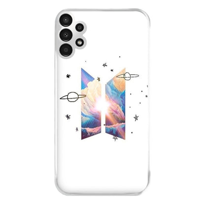 Space K-Pop Band Logo Phone Case for Galaxy A13