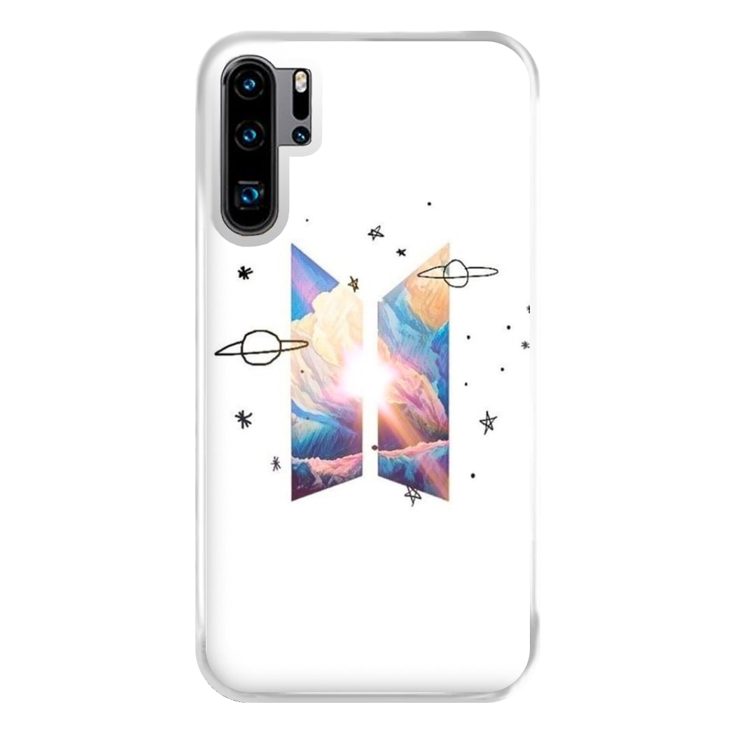 Space K-Pop Band Logo Phone Case for Huawei P30 Pro