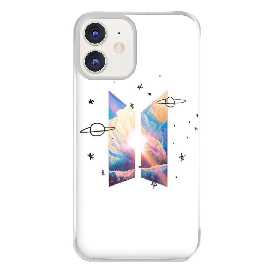 Space K-Pop Band Logo Phone Case for iPhone 11