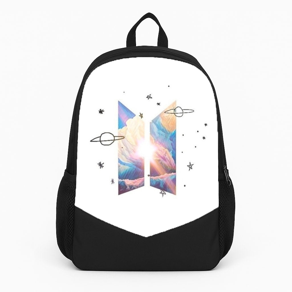 Space K-Pop Band Logo Backpack