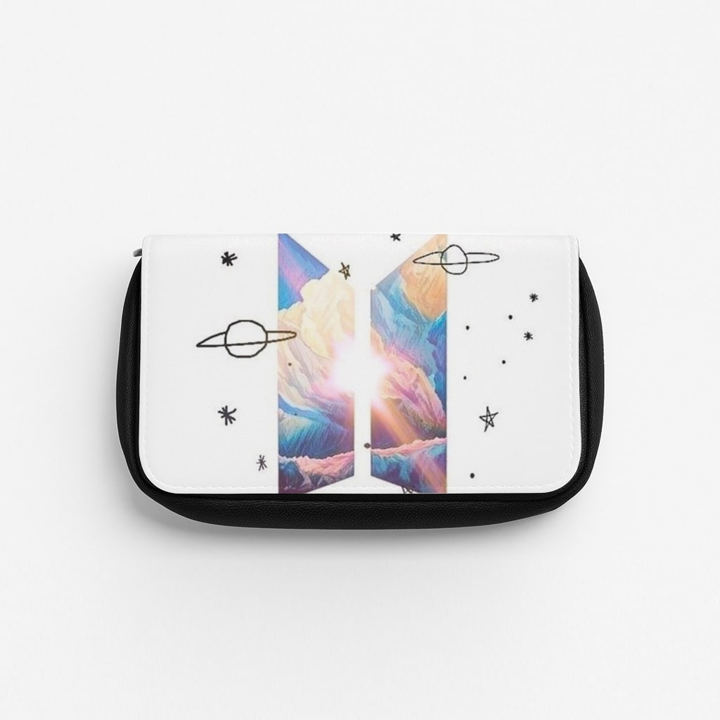 Space K-Pop Band Logo Pencil Case