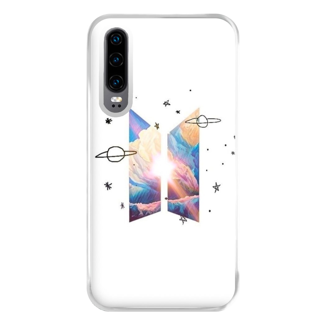 Space K-Pop Band Logo Phone Case for Huawei P30