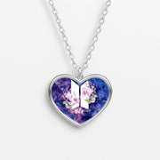 Galaxy Floral K-Pop Band Logo Necklace 3