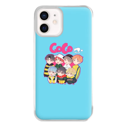 Go Go K-Pop Band Cartoon Phone Case for iPhone 13 Mini