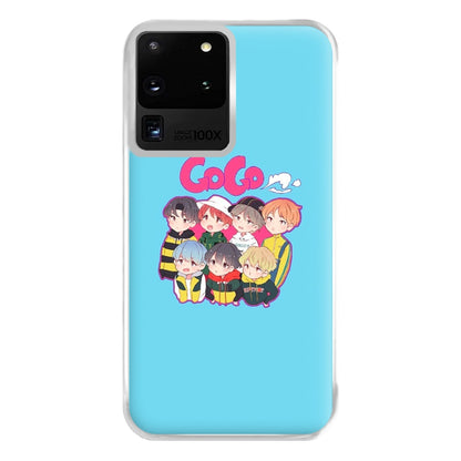 Go Go K-Pop Band Cartoon Phone Case for Galaxy S20 Ultra