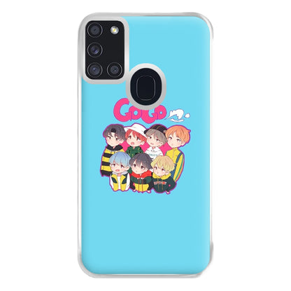 Go Go K-Pop Band Cartoon Phone Case for Galaxy A21s