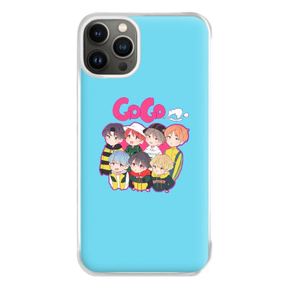 Go Go K-Pop Band Cartoon Phone Case for iPhone 13