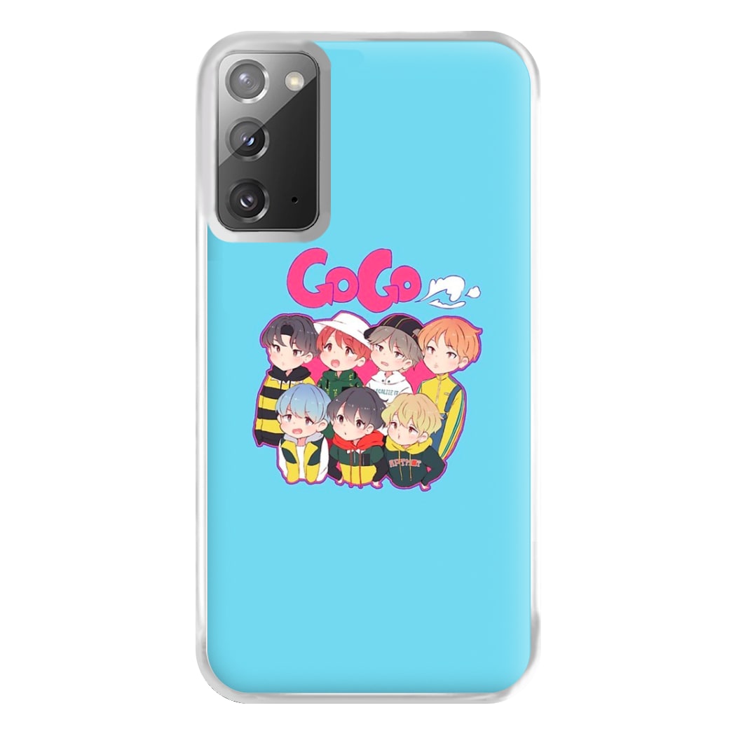 Go Go K-Pop Band Cartoon Phone Case for Galaxy Note 20 Ultra