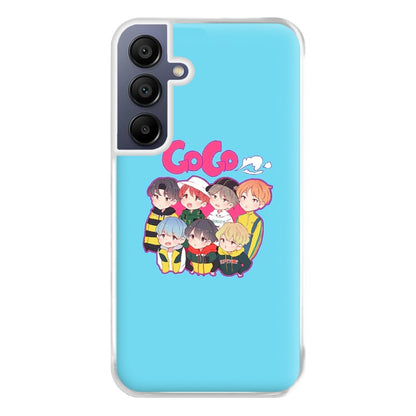 Go Go K-Pop Band Cartoon Phone Case for Galaxy A16