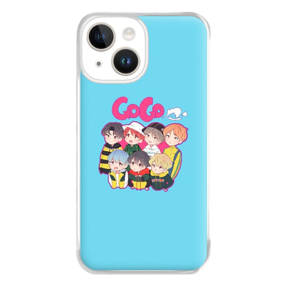 Go Go K-Pop Band Cartoon Phone Case for iPhone 14