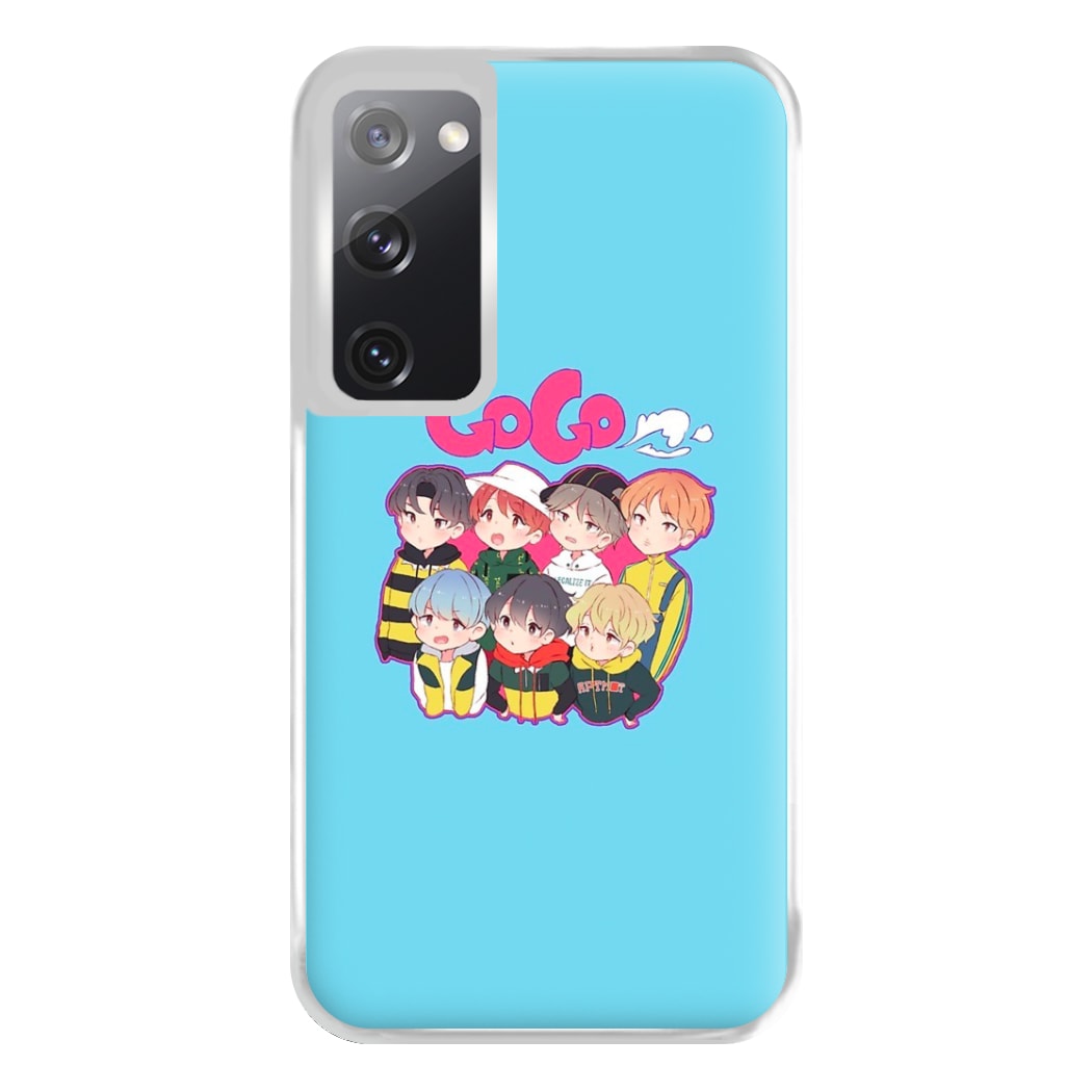 Go Go K-Pop Band Cartoon Phone Case for Galaxy S20FE