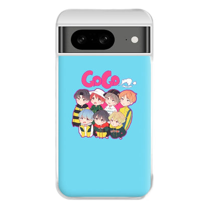 Go Go K-Pop Band Cartoon Phone Case for Google Pixel 8