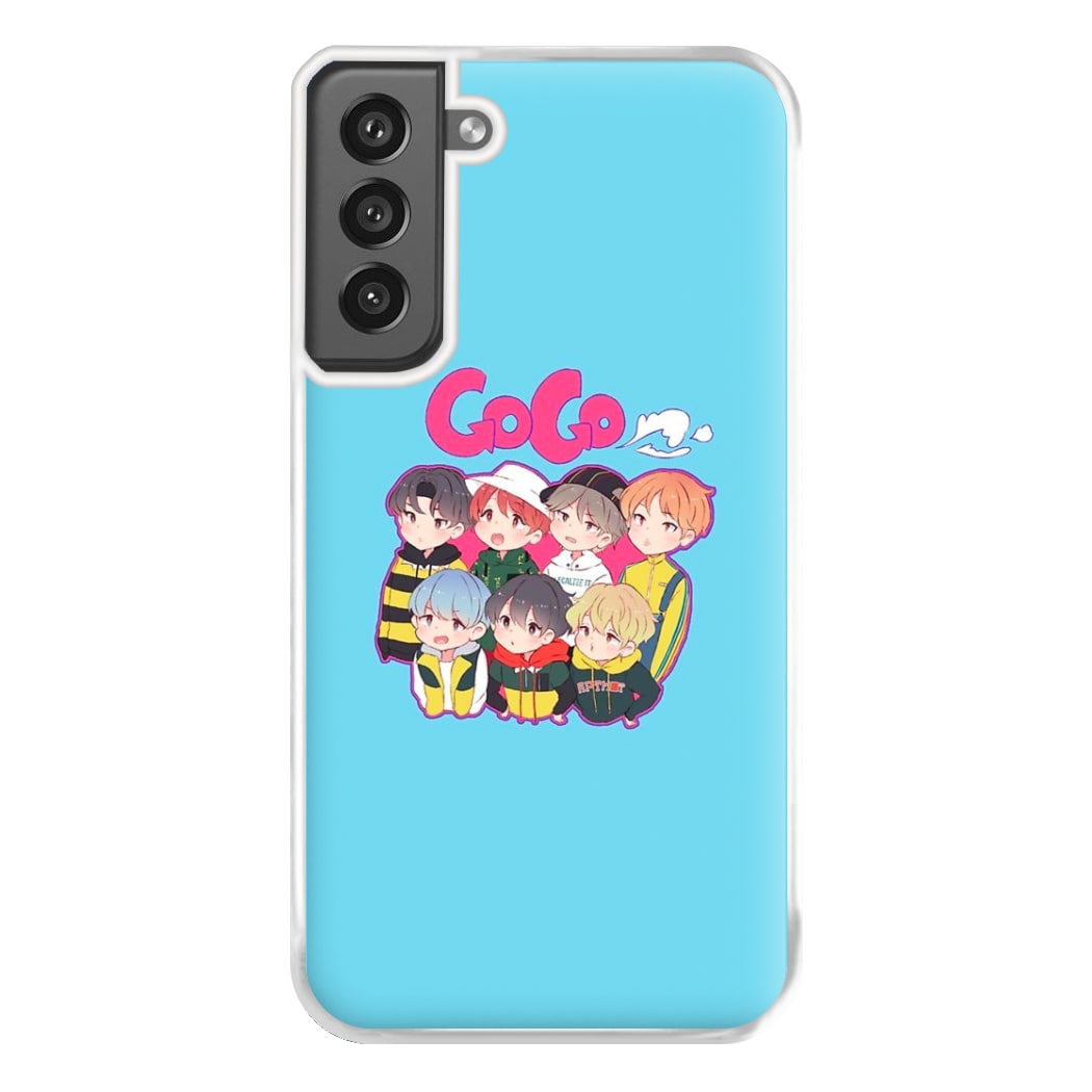 Go Go K-Pop Band Cartoon Phone Case for Galaxy S21FE