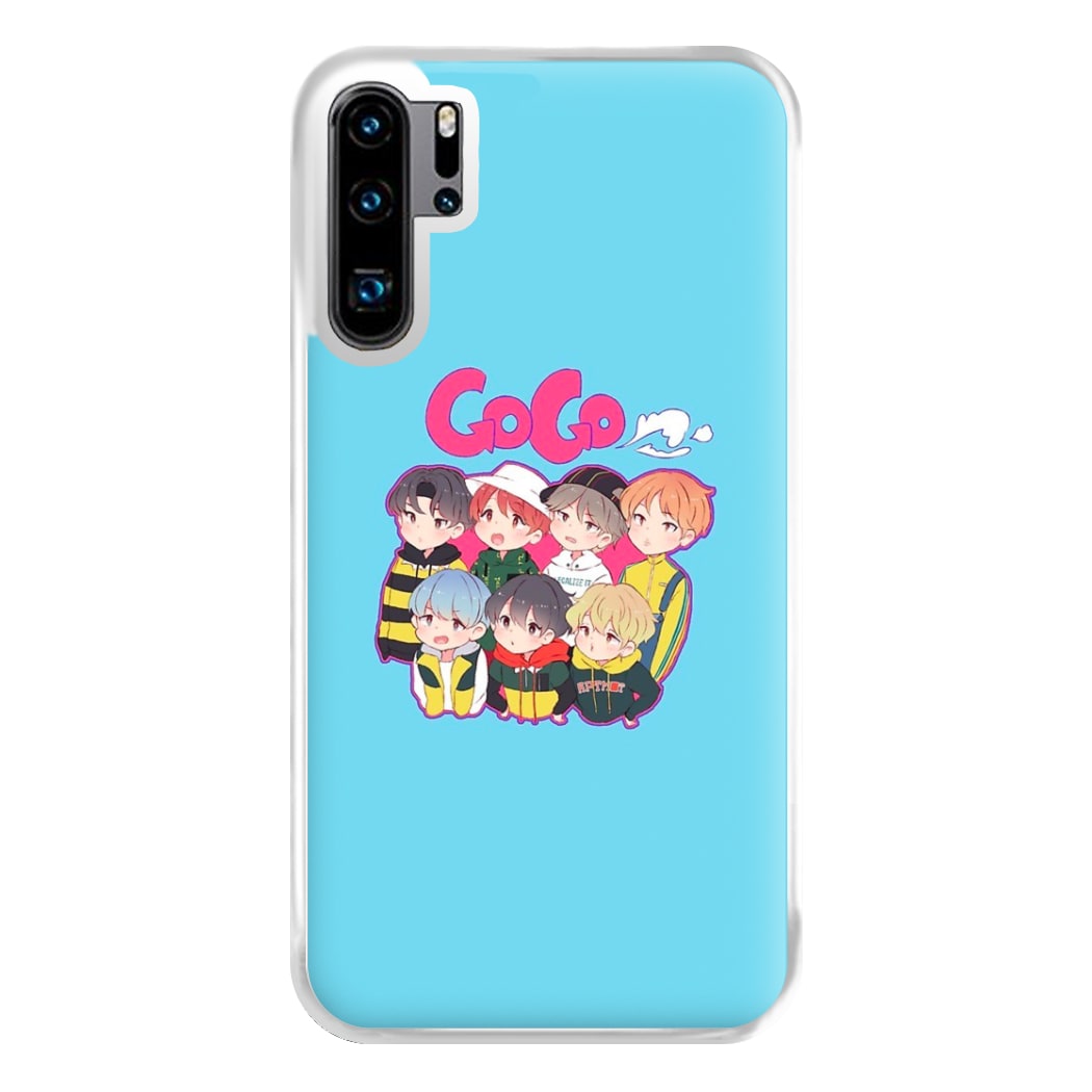 Go Go K-Pop Band Cartoon Phone Case for Huawei P30 Pro