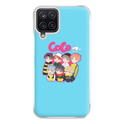 Go Go K-Pop Band Cartoon Phone Case for Galaxy A12