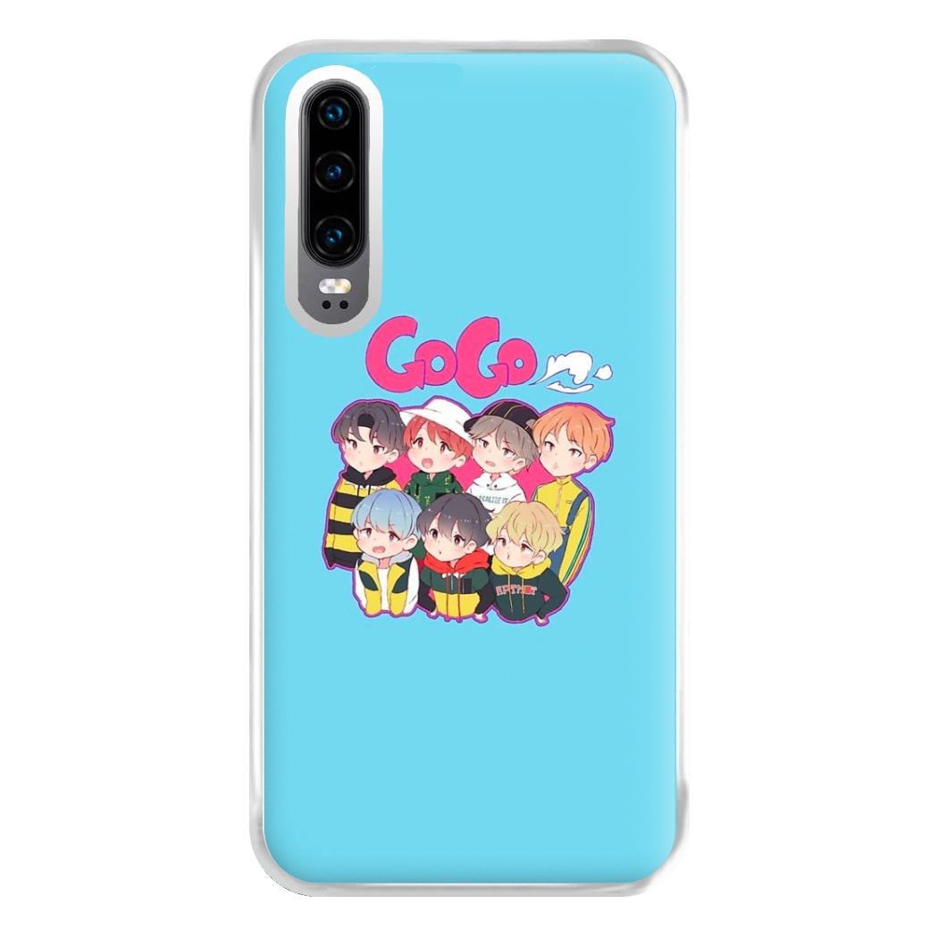 Go Go K-Pop Band Cartoon Phone Case for Huawei P30