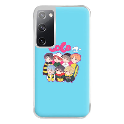 Go Go K-Pop Band Cartoon Phone Case for Galaxy S20