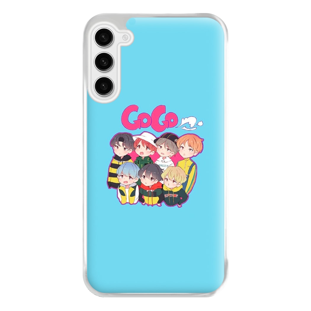 Go Go K-Pop Band Cartoon Phone Case for Galaxy S23FE