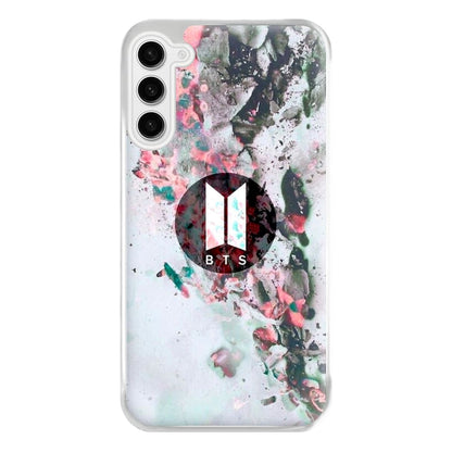 K-Pop Band Marble Logo Phone Case for Galaxy S23FE