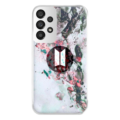 K-Pop Band Marble Logo Phone Case for Galaxy A33