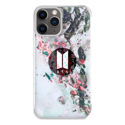 K-Pop Band Marble Logo Phone Case for iPhone 12 Pro Max