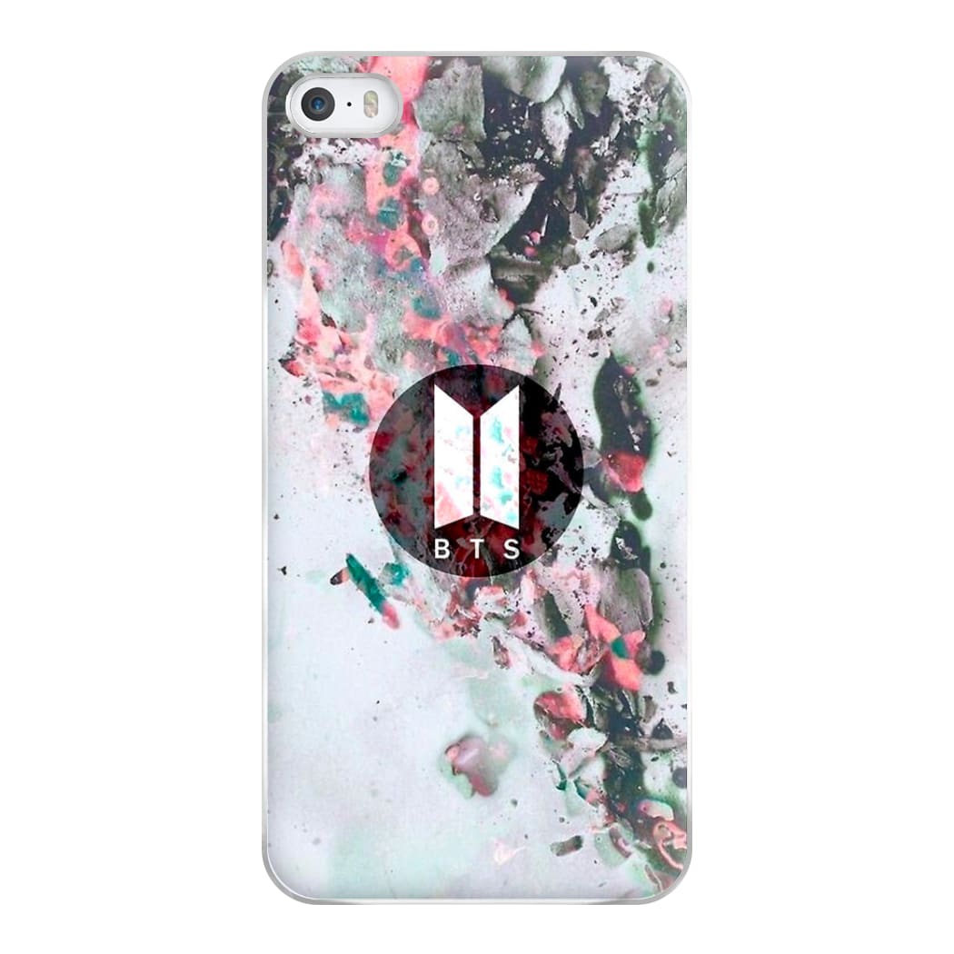 K-Pop Band Marble Logo Phone Case for iPhone 5 / 5s / SE 2016