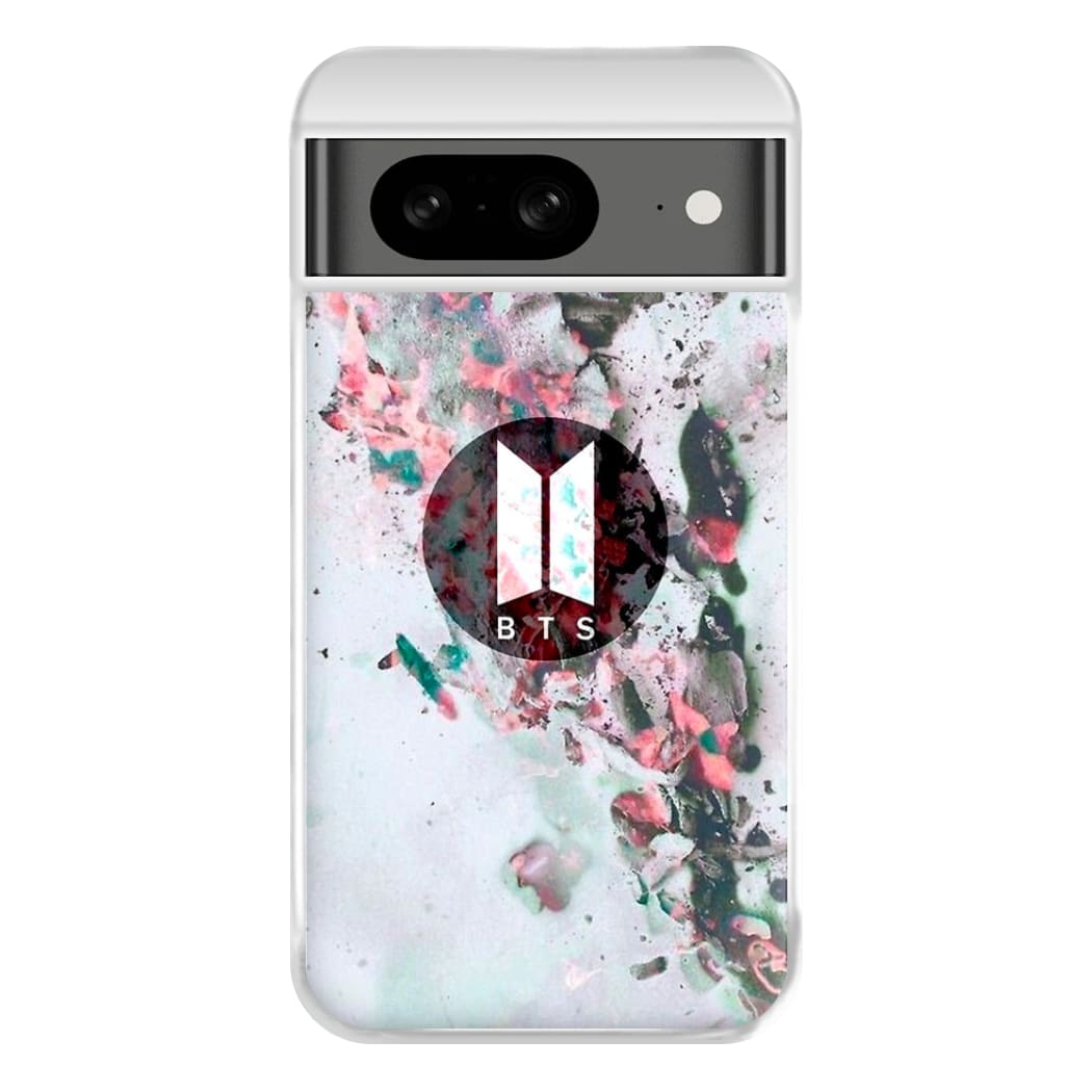 K-Pop Band Marble Logo Phone Case for Google Pixel 8