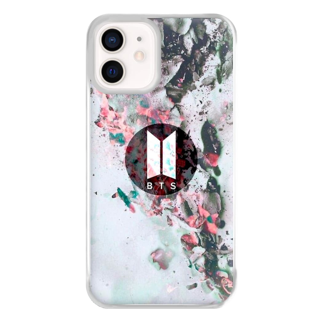 K-Pop Band Marble Logo Phone Case for iPhone 12 Mini