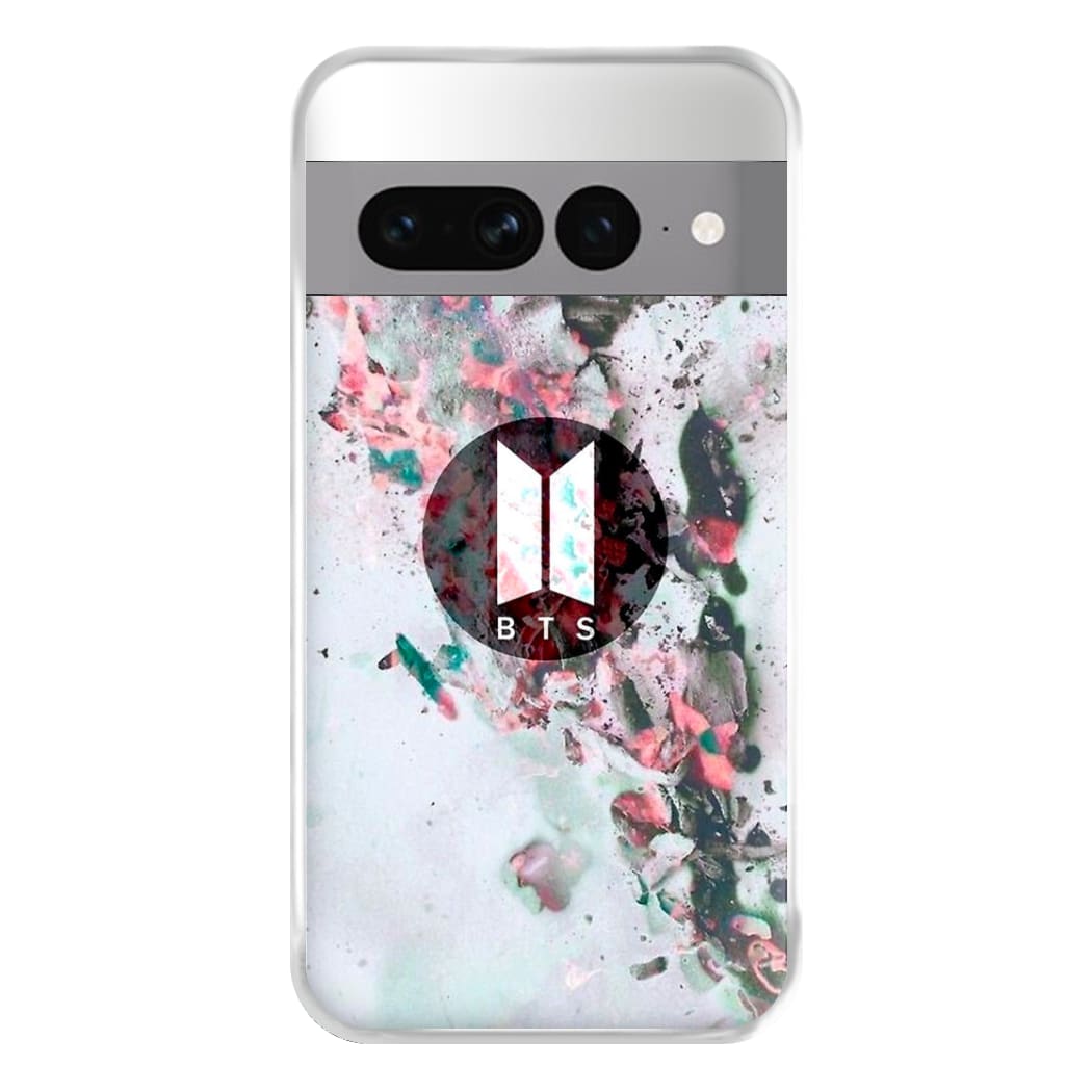 K-Pop Band Marble Logo Phone Case for Google Pixel 7 Pro