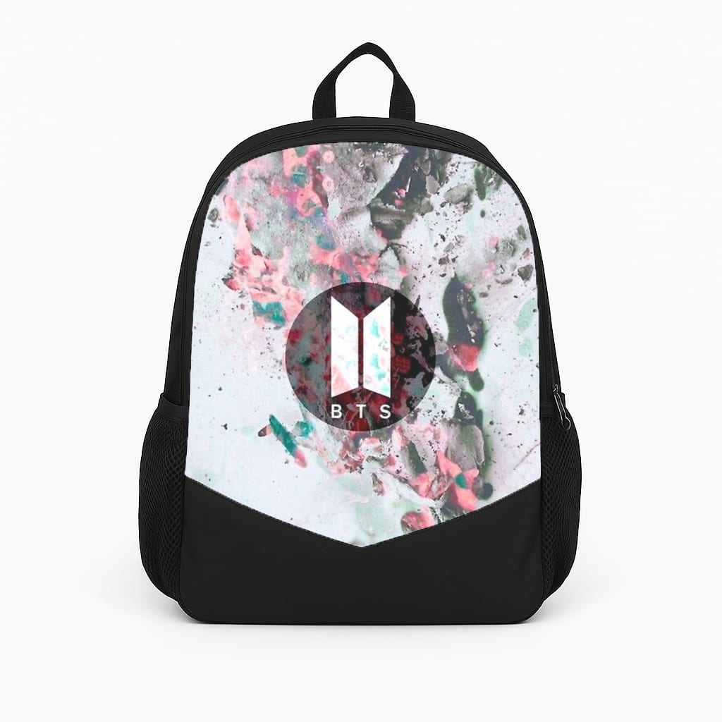 K-Pop Band Marble Logo Backpack