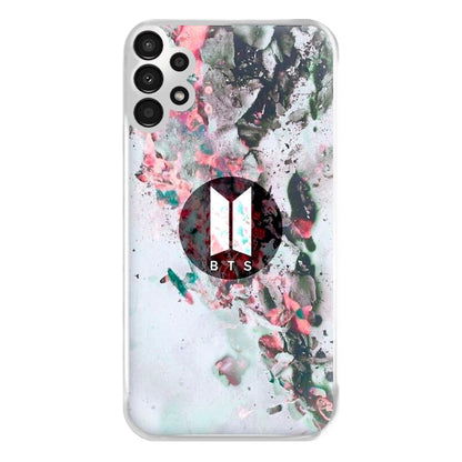 K-Pop Band Marble Logo Phone Case for Galaxy A13