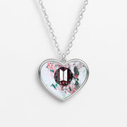K-Pop Band Marble Logo Necklace 3