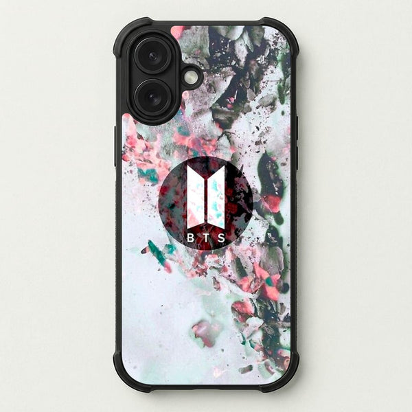 K-Pop Band Marble Logo Phone Case — Bumper case