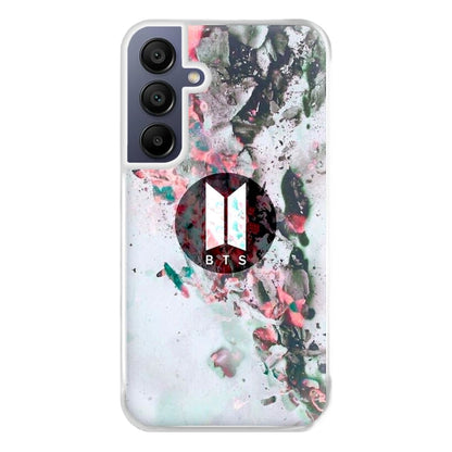 K-Pop Band Marble Logo Phone Case for Galaxy A16