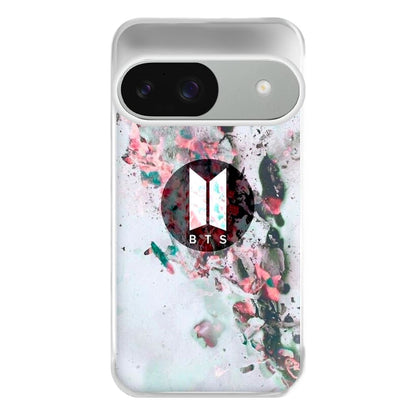 K-Pop Band Marble Logo Phone Case for Google Pixel 9 / 9 Pro