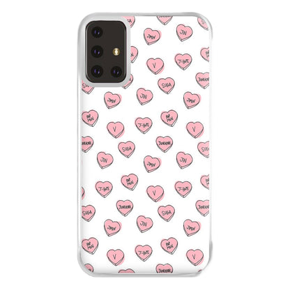 K-Pop Band Hearts Phone Case for Galaxy A71