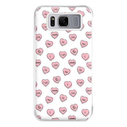 K-Pop Band Hearts Phone Case for Galaxy S8 Plus