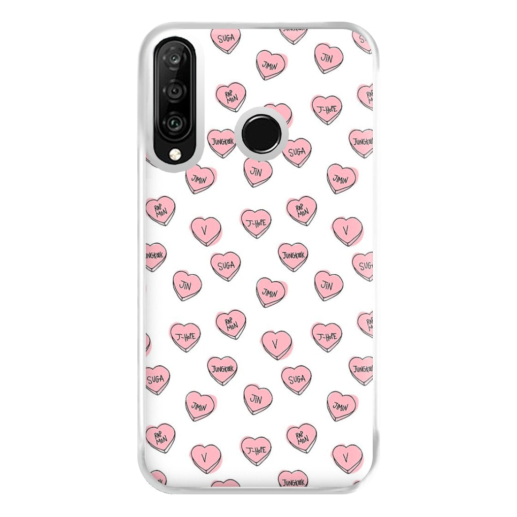 K-Pop Band Hearts Phone Case for Huawei P30 Lite